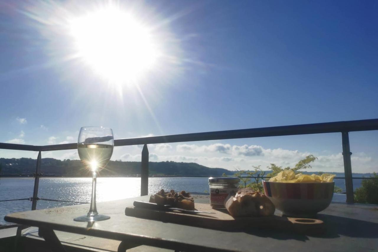 Maison De Pecheur - Coucher De Soleil En Terrasse Villa Plouézocʼh Esterno foto