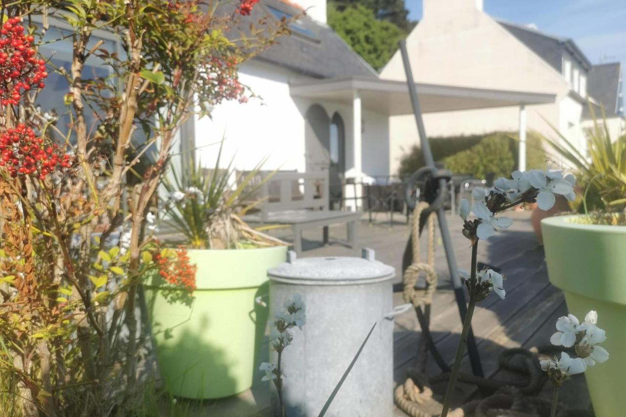 Maison De Pecheur - Coucher De Soleil En Terrasse Villa Plouézocʼh Esterno foto